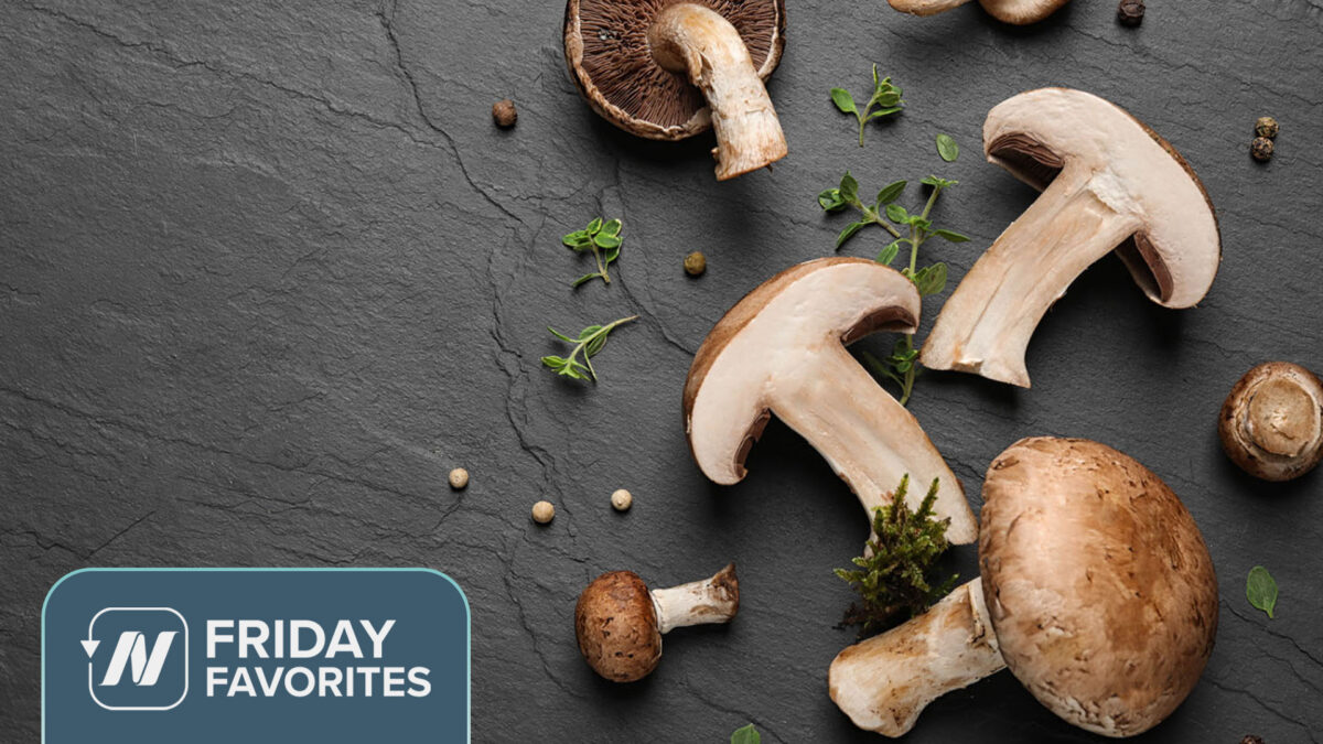 sliced mushrooms