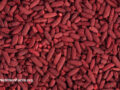 Overhead view of red yeast rice