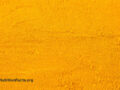 Overhead view of powdered turmeric