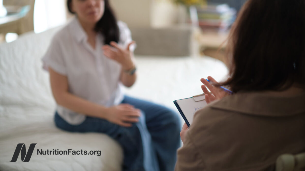 Patient communicating with a health provider