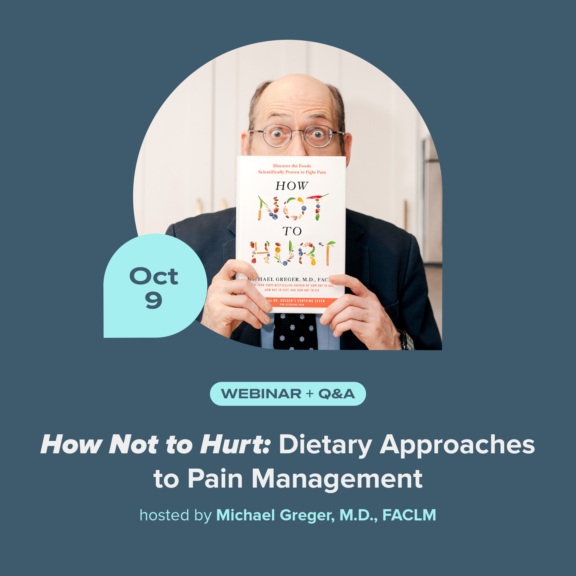 How Not to Hurt Webinar: Dietary Approaches to Pain Management